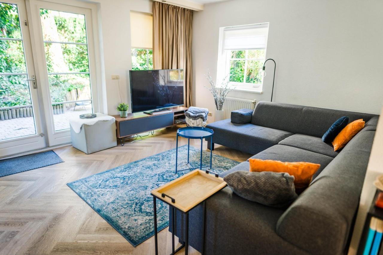 Luxe Vakantiehuis In Het Bos Met Jacuzzi En Sauna Lunteren Exteriör bild